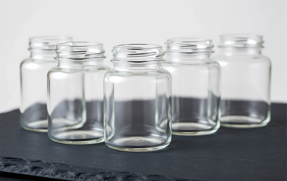 Premium natural supplement containers